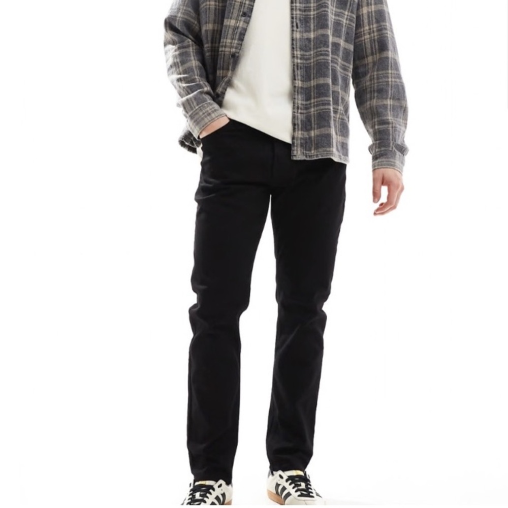French Connection NWT Seville Slim Fit Black Rinse Denim - Size 32 x 30